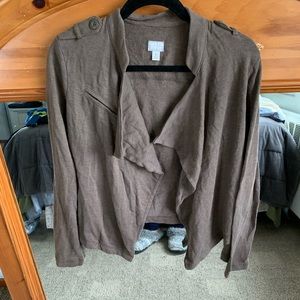 Converse one star cardigan.